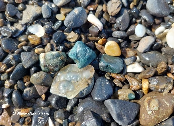 The ocean agates