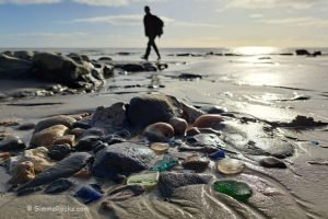 Sea Glass on the Beach