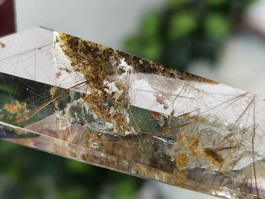 Rutile in Quartz
