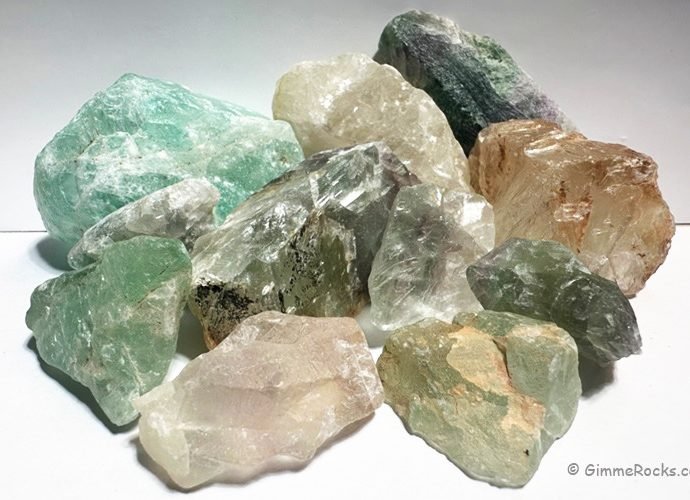 Rough Fluorites