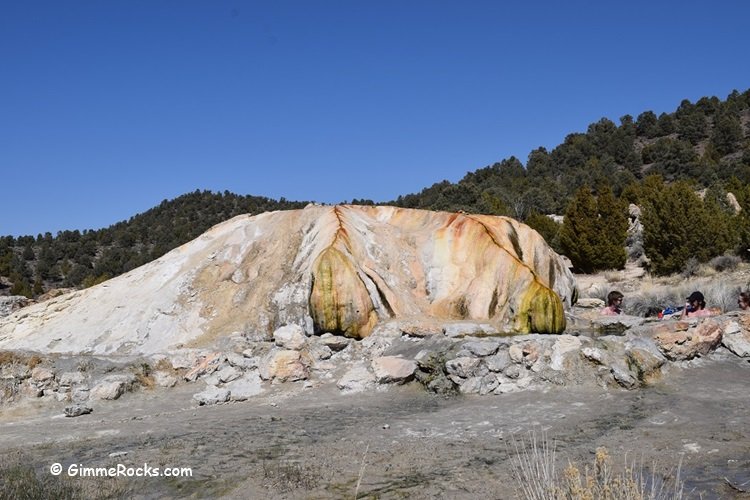 Travertine Hot Springs California Rockhounding Travertine Calcite