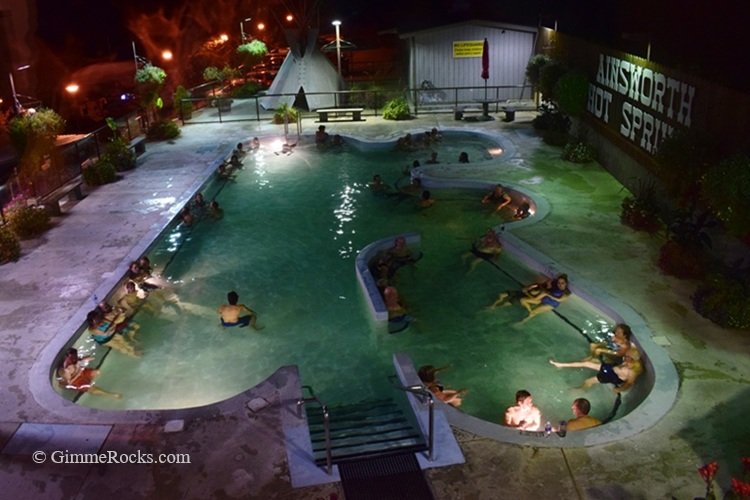 Ainsworth Hot Springs, British Columbia, Canada